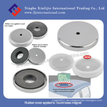 Gummi-Abdeckung für runde Base Magnet / Magnet-Cups / Gummi-Schutzhülle
